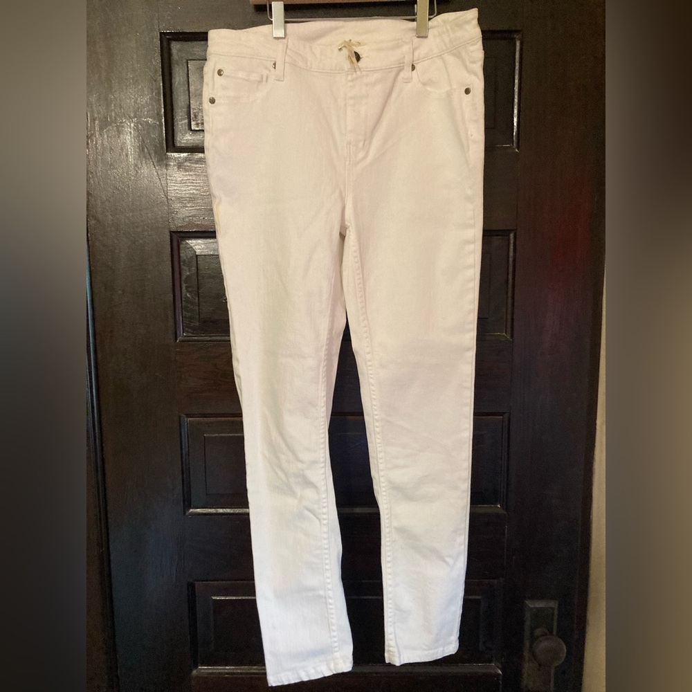 Matilda Jane White Sweet Caroline Midrise Jeans